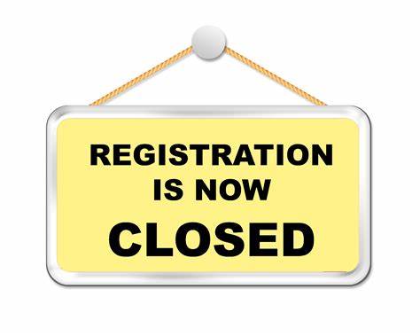 Registration Closed for 2020 Spring Season