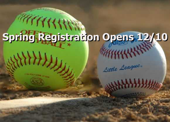 2023 Spring Registration Opens Saturday 12/10
